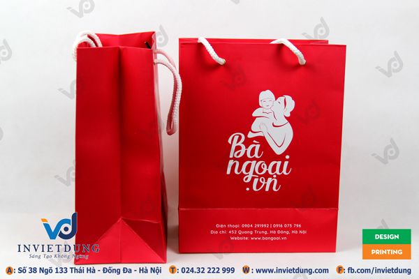 Mẫu túi giấy đẹp Bangoai.vn